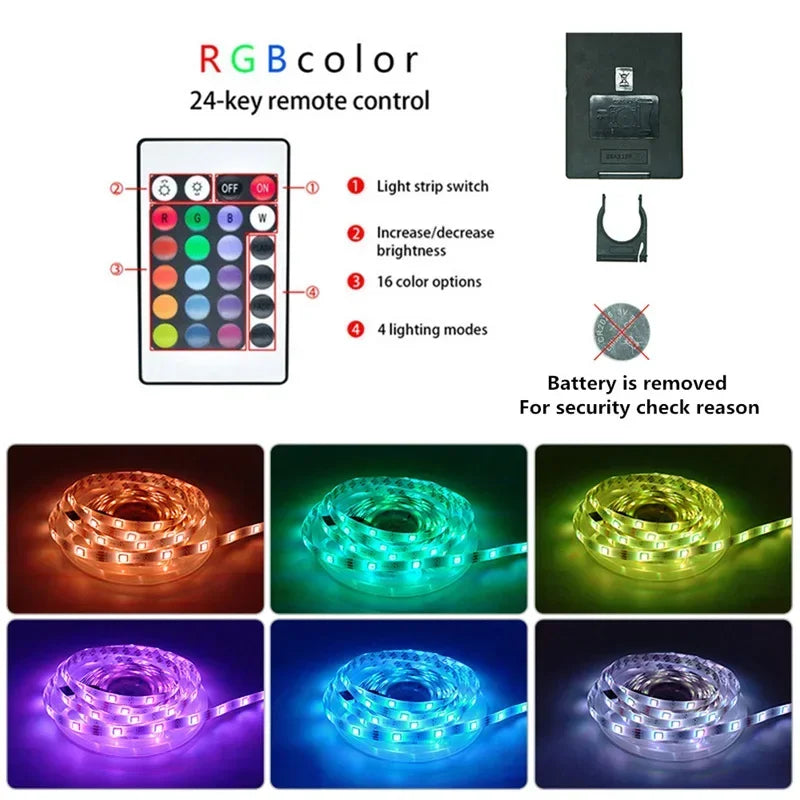 Smart RGB LED Strip Lights -USB Powered | Flexible & Customizable