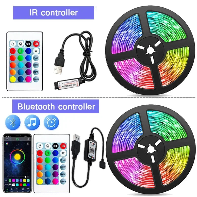 Smart RGB LED Strip Lights -USB Powered | Flexible & Customizable